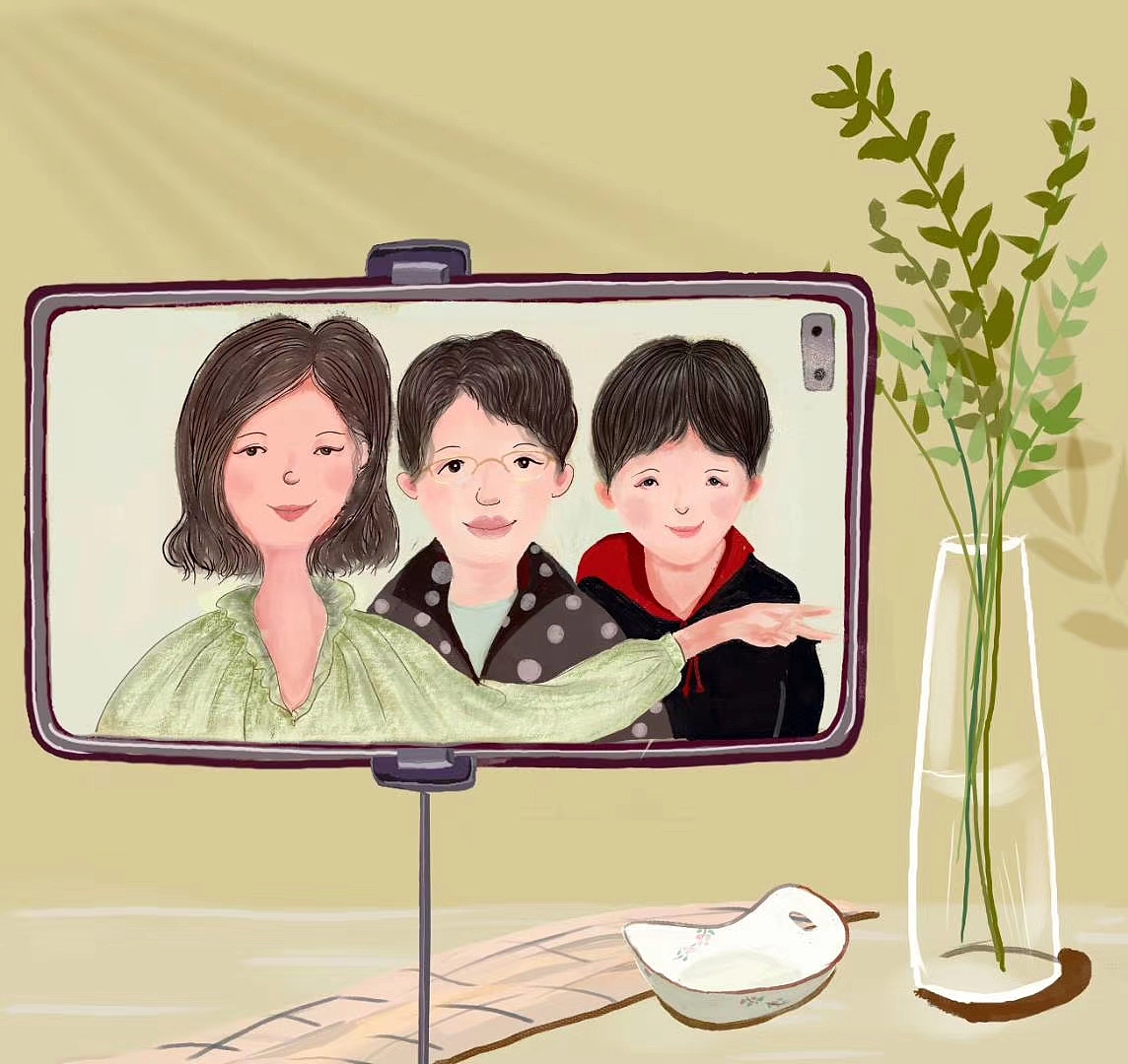 生活插画—故宫游