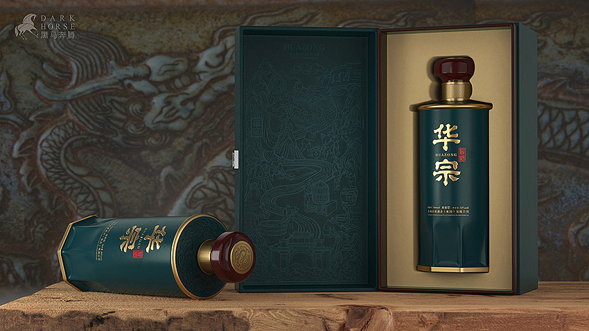 贵州酱香华宗酱酒包装设计【黑马奔腾设计】