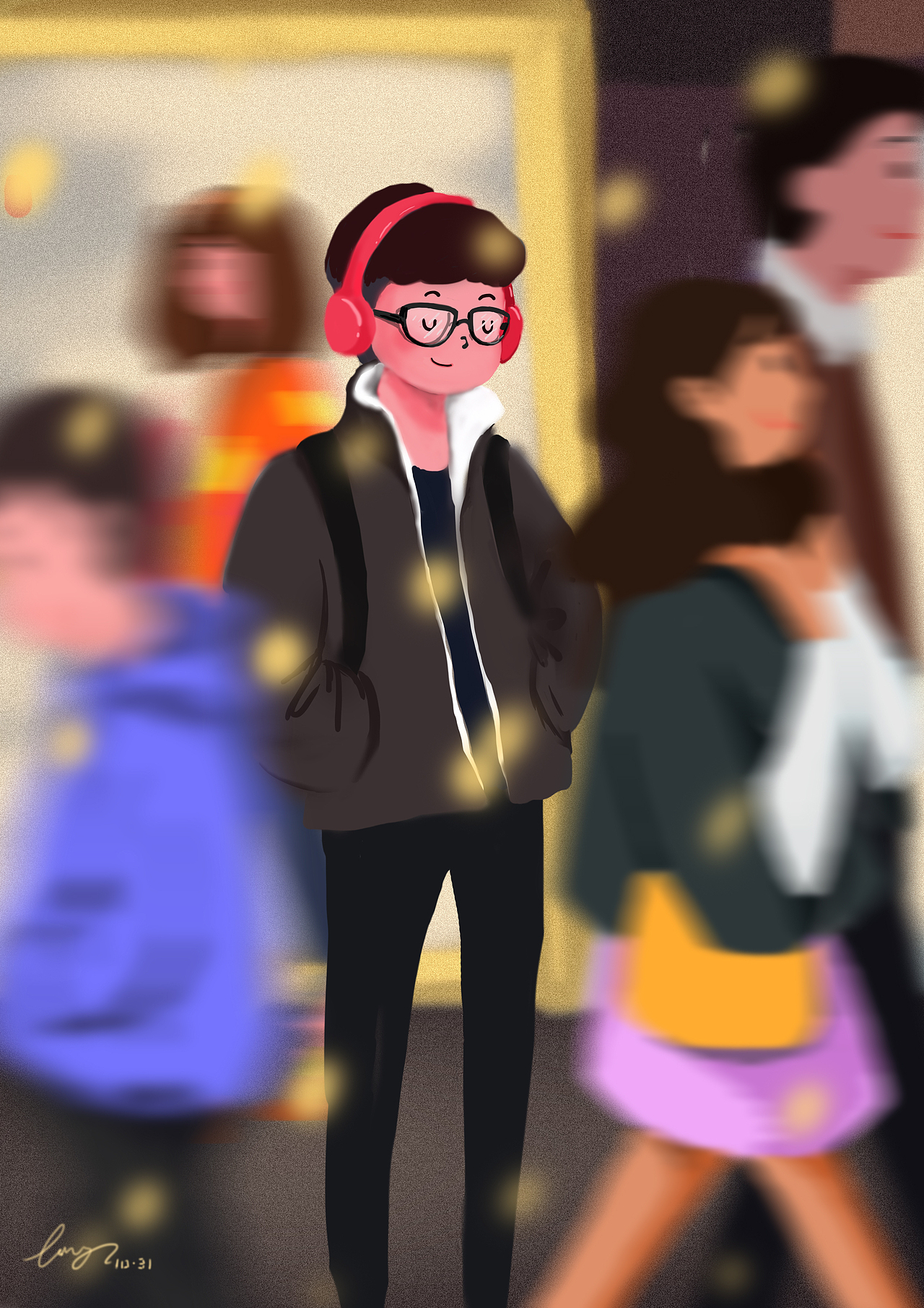 周围（10.31）（图ZOTU2NzgxODQ=） - 商业插画 - 站酷设计师麦地设计原创素材 - 站酷ZCOOL