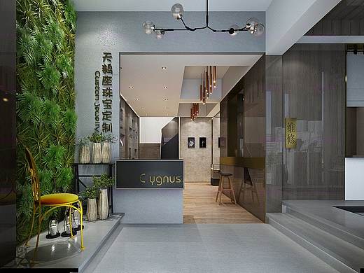 《天鹅珠宝定制》-成都珠宝店设计丨成都珠宝店装修