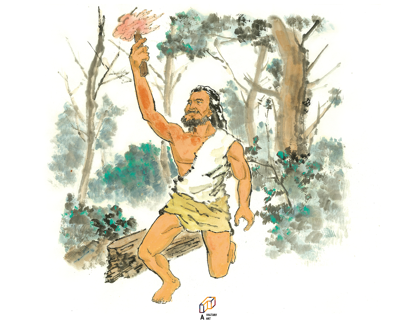 古神话故事 | 燧人取火