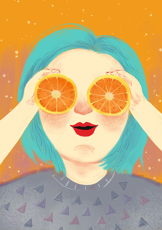 初夏（图ZNDkxNTMwNzI=） - 商业插画 - 站酷设计师山支崎原创素材 - 站酷ZCOOL