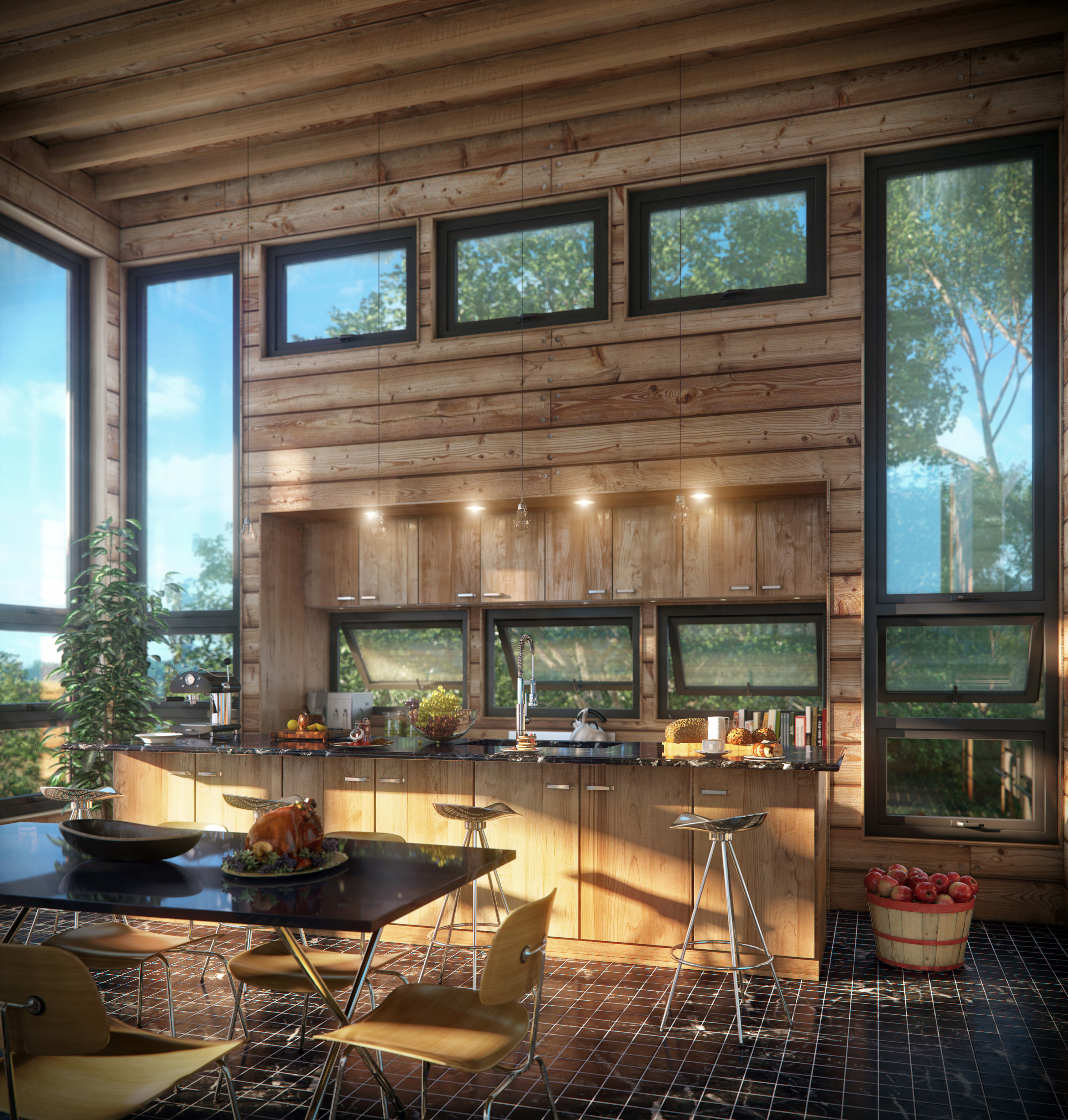 森林树屋|空间|室内设计|北京表现汲 - 原创作品 - 站酷 (zcool)