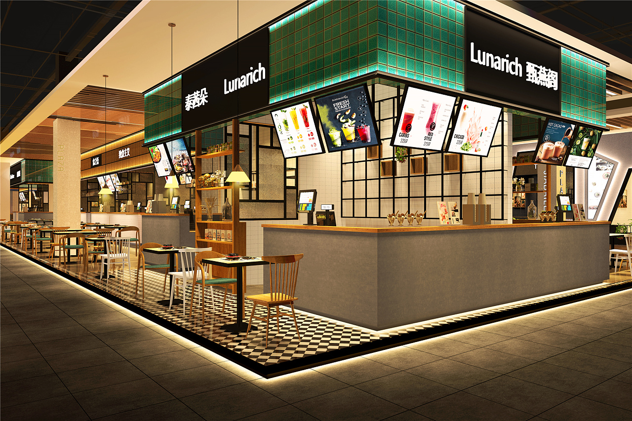 上饶嘉百乐商场美食城规划设计