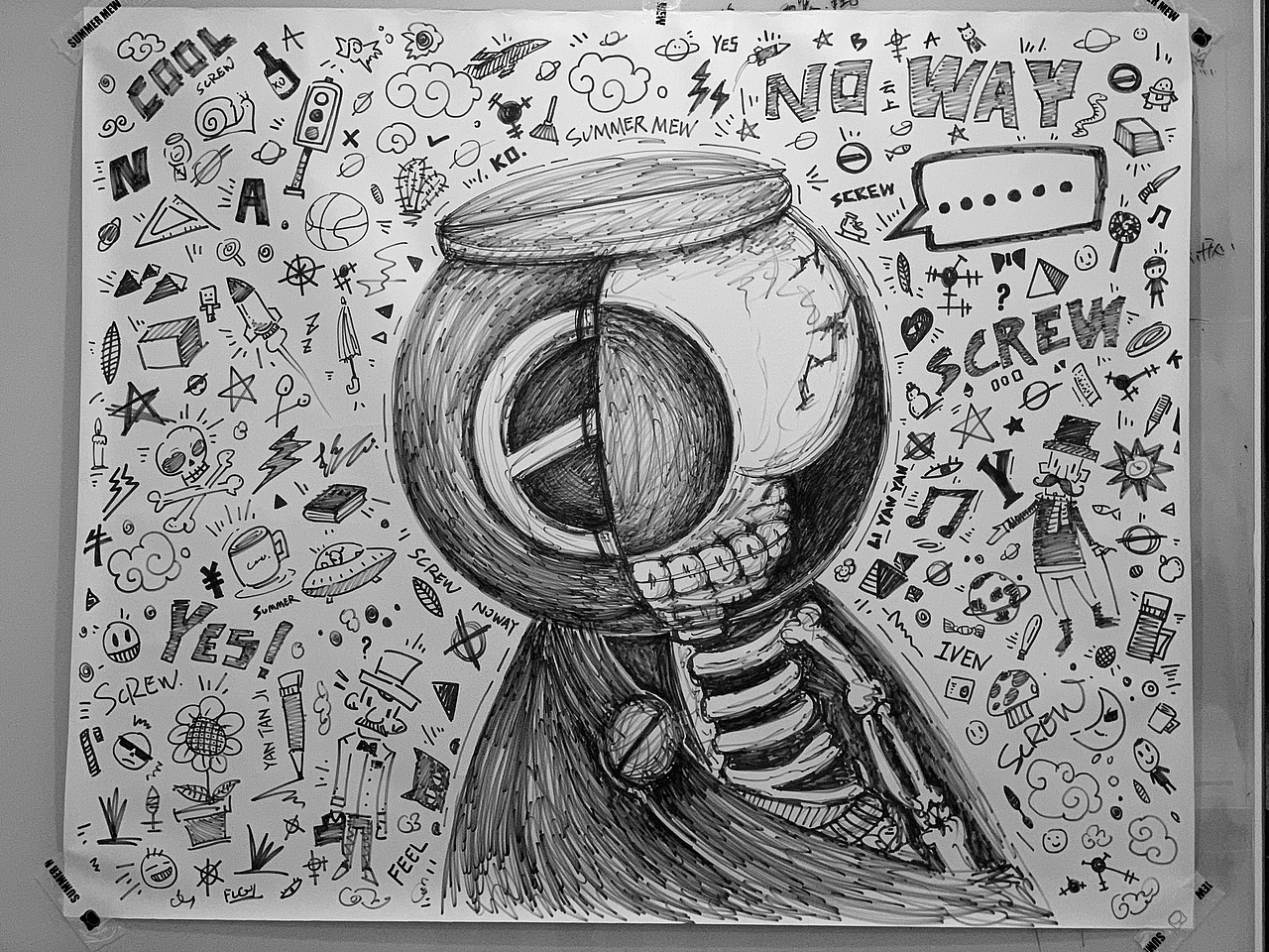 SCREW解剖版大幅画创作（图ZMTc5NDQ5MjMy） - 创作习作 - 站酷设计师SCREW6原创素材 - 站酷ZCOOL