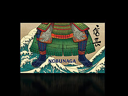 浮世绘包装插画