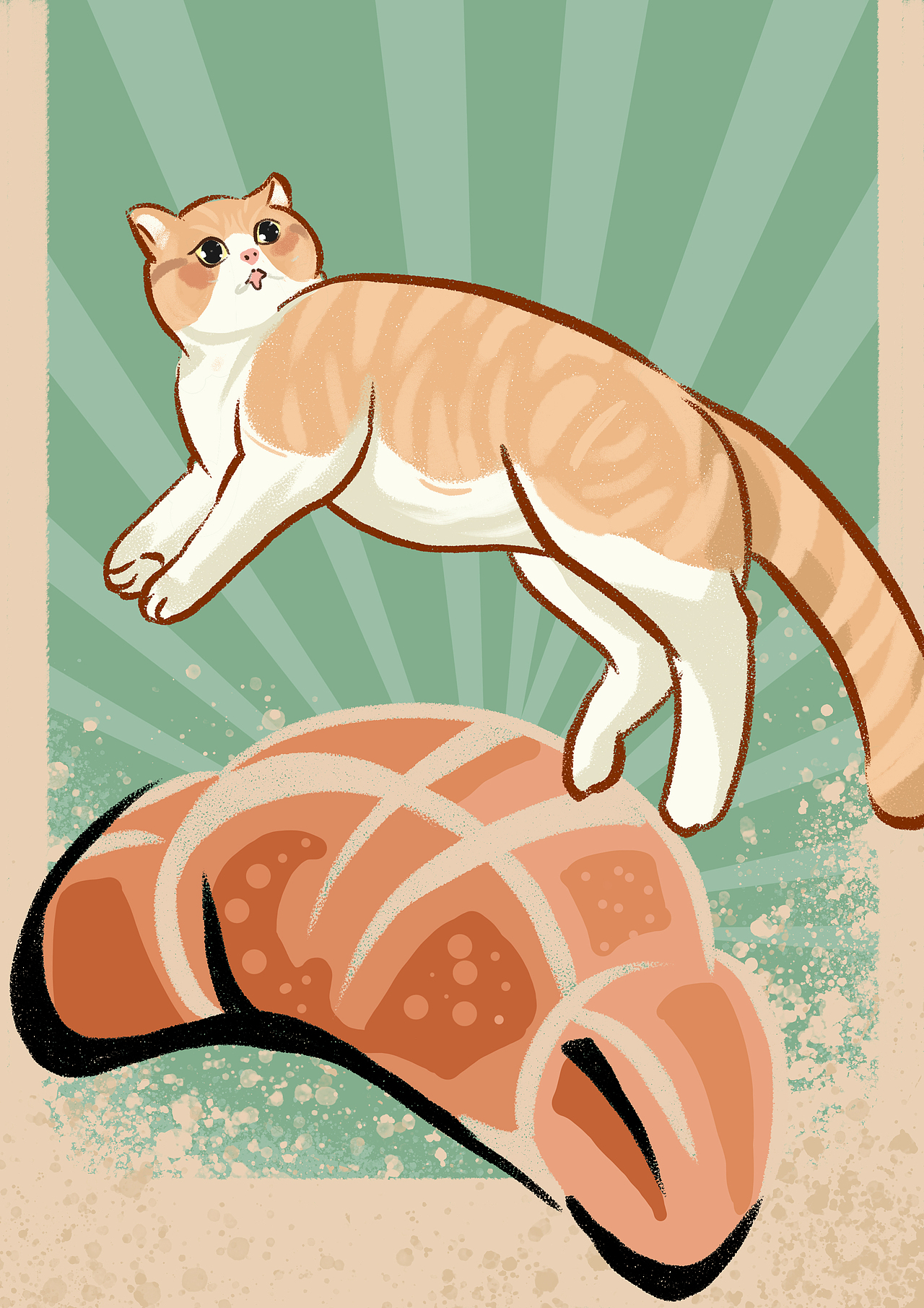 猫咪2（图ZMjEyMzIwODY4） - 艺术插画 - 站酷设计师一只蜜桃原创素材 - 站酷ZCOOL