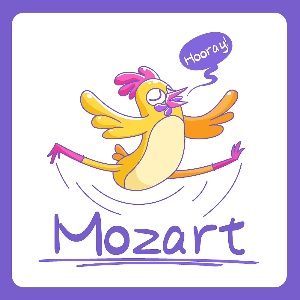 当我听莫扎特时的内心系列