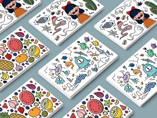 Doodle风格练习（个人主页-ZNDUwNDgyMDg=） - 创作习作 - 站酷设计师兔子李雷原创素材 - 站酷ZCOOL