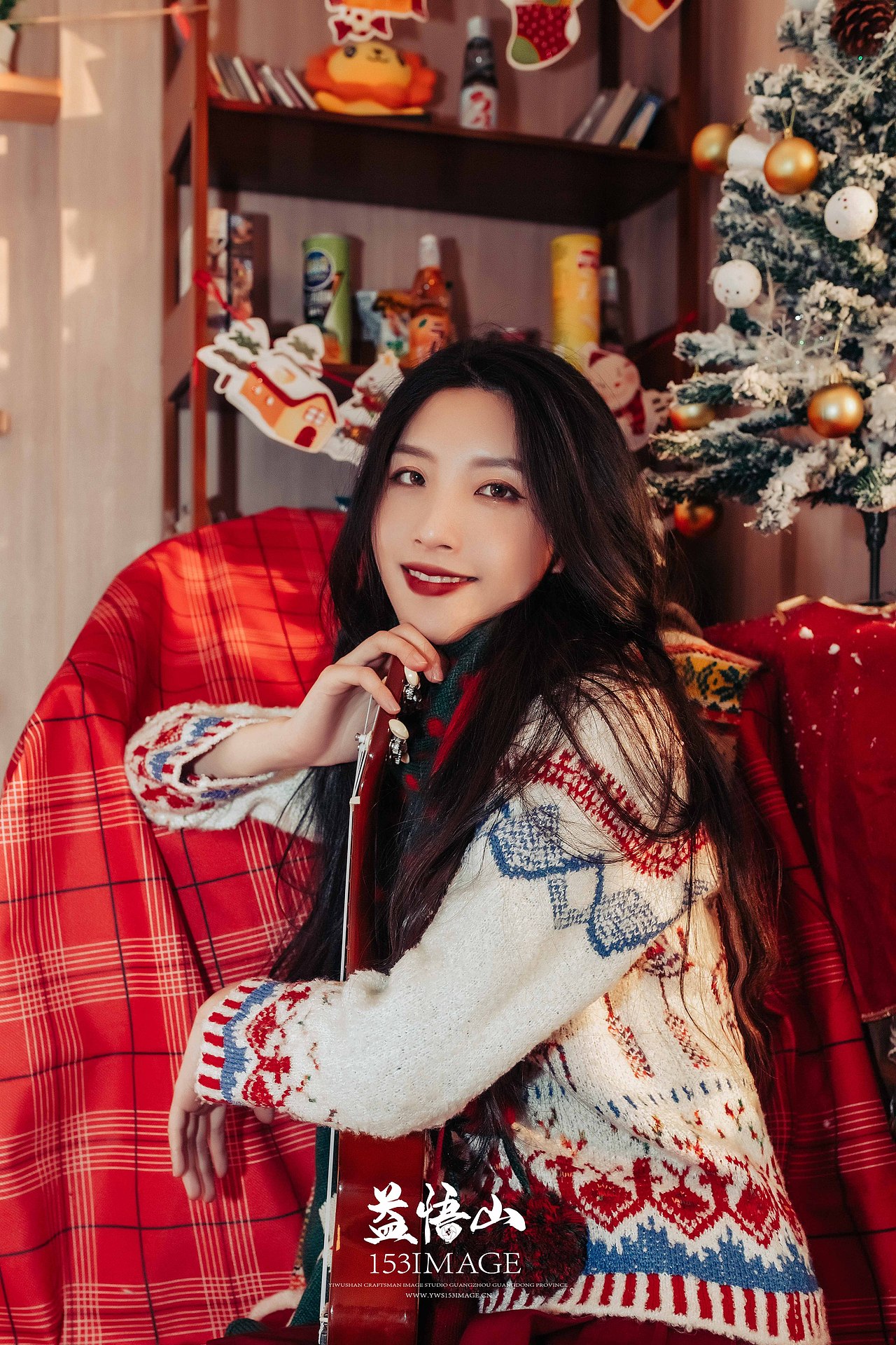 网红圣诞双胞胎姐妹