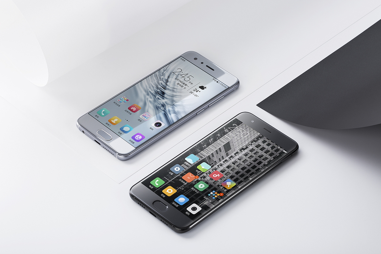 努比亚Z17 mini 红蓝CP配&荣耀9VS小米6（图ZODMxNDQxNTI=） - 产品摄影 - 站酷设计师X老师会拍照原创素材 - 站酷ZCOOL