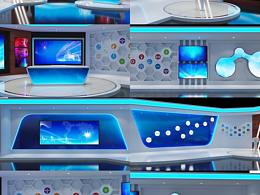 3D虛擬演播室渲染