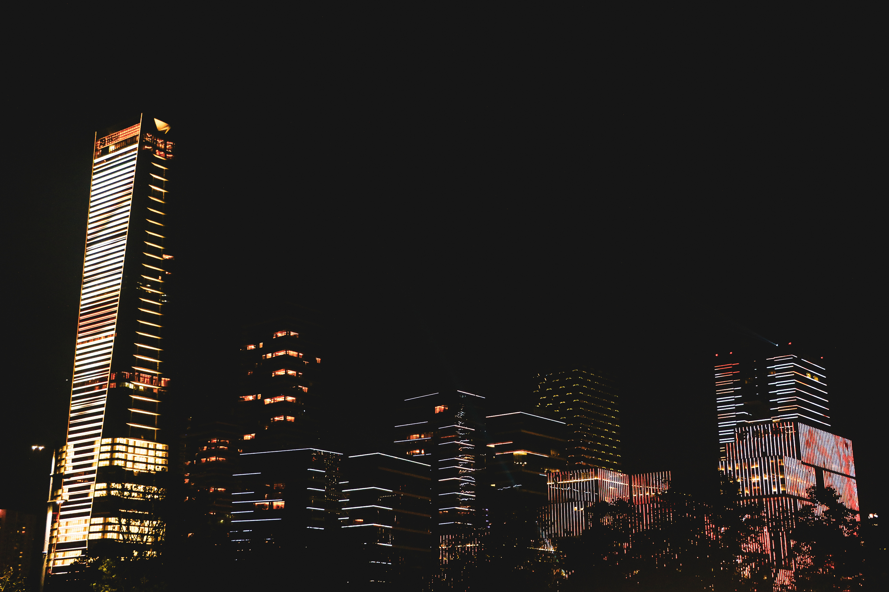 摄影:深圳人才公园中秋夜景|摄影|环境/建筑摄影|拾一度 - 原创作品 -