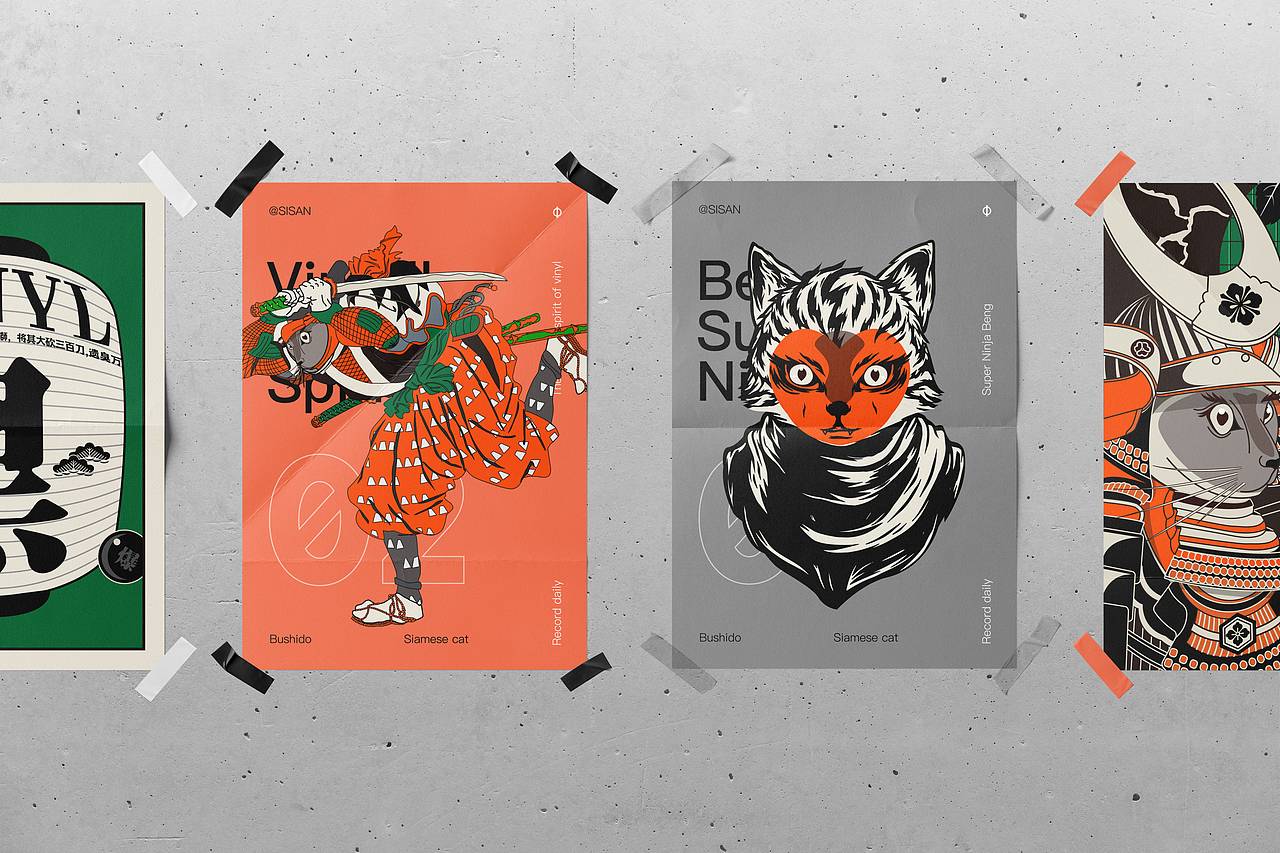 李黑胶和李蹦（图ZMjUwMDg3ODIw） - 艺术插画 - 站酷设计师力口久文化原创素材 - 站酷ZCOOL