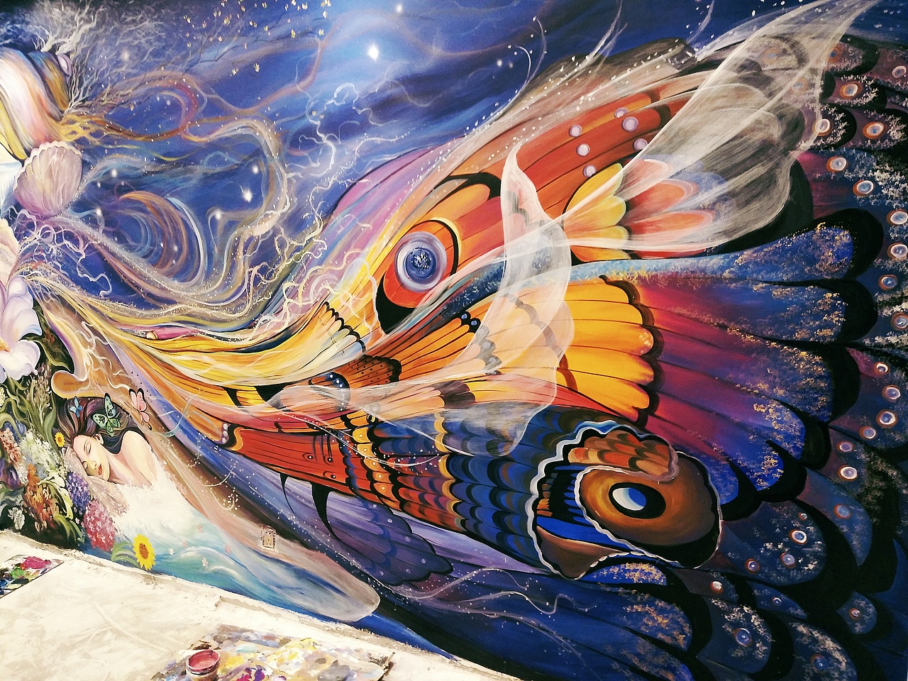 蝴蝶飞不过沧海