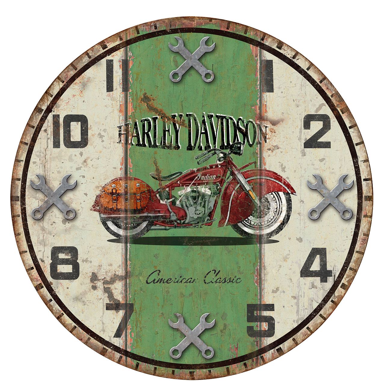 欧美复古钟表表盘图案设计