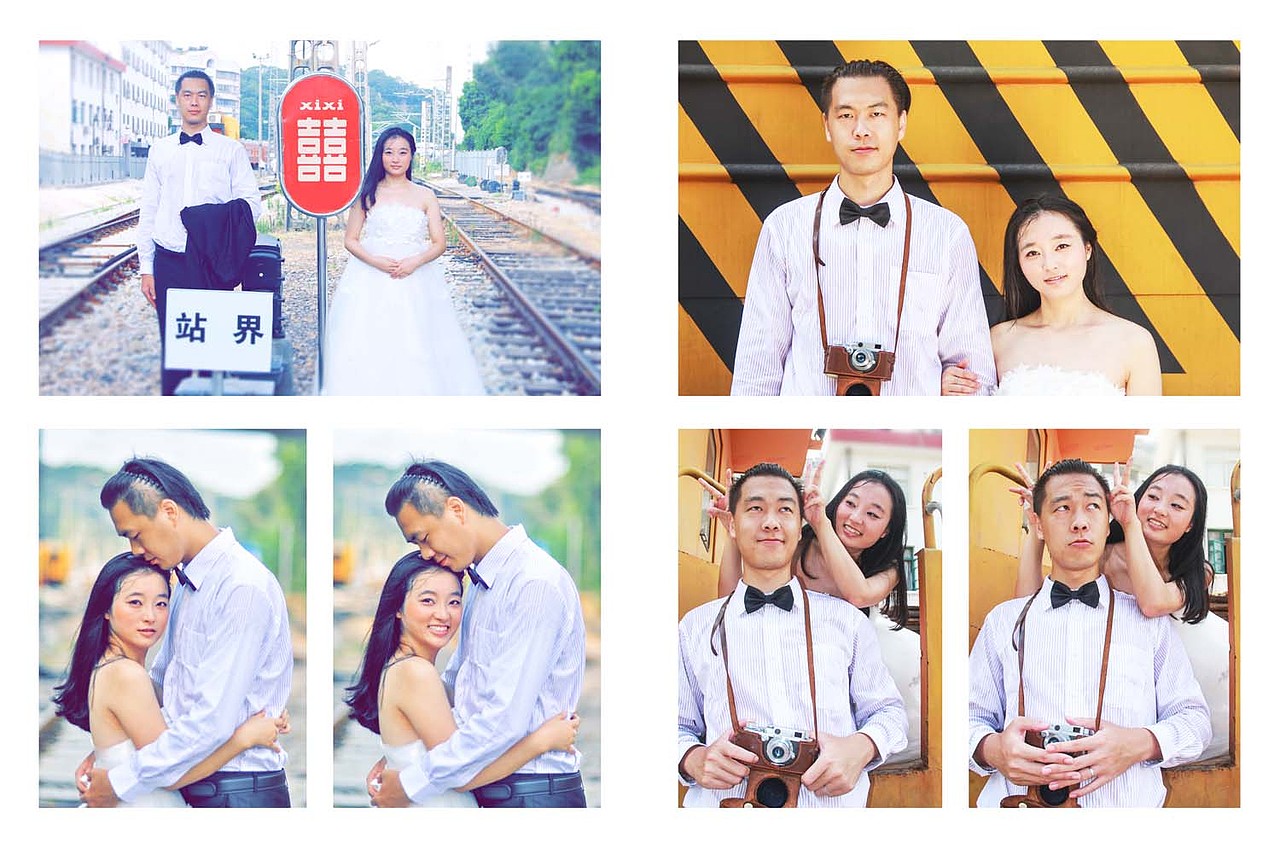 初见——自制婚纱照（图ZMTg5MzE5MDA=） - 书籍/画册 - 站酷设计师黑白无颜原创素材 - 站酷ZCOOL