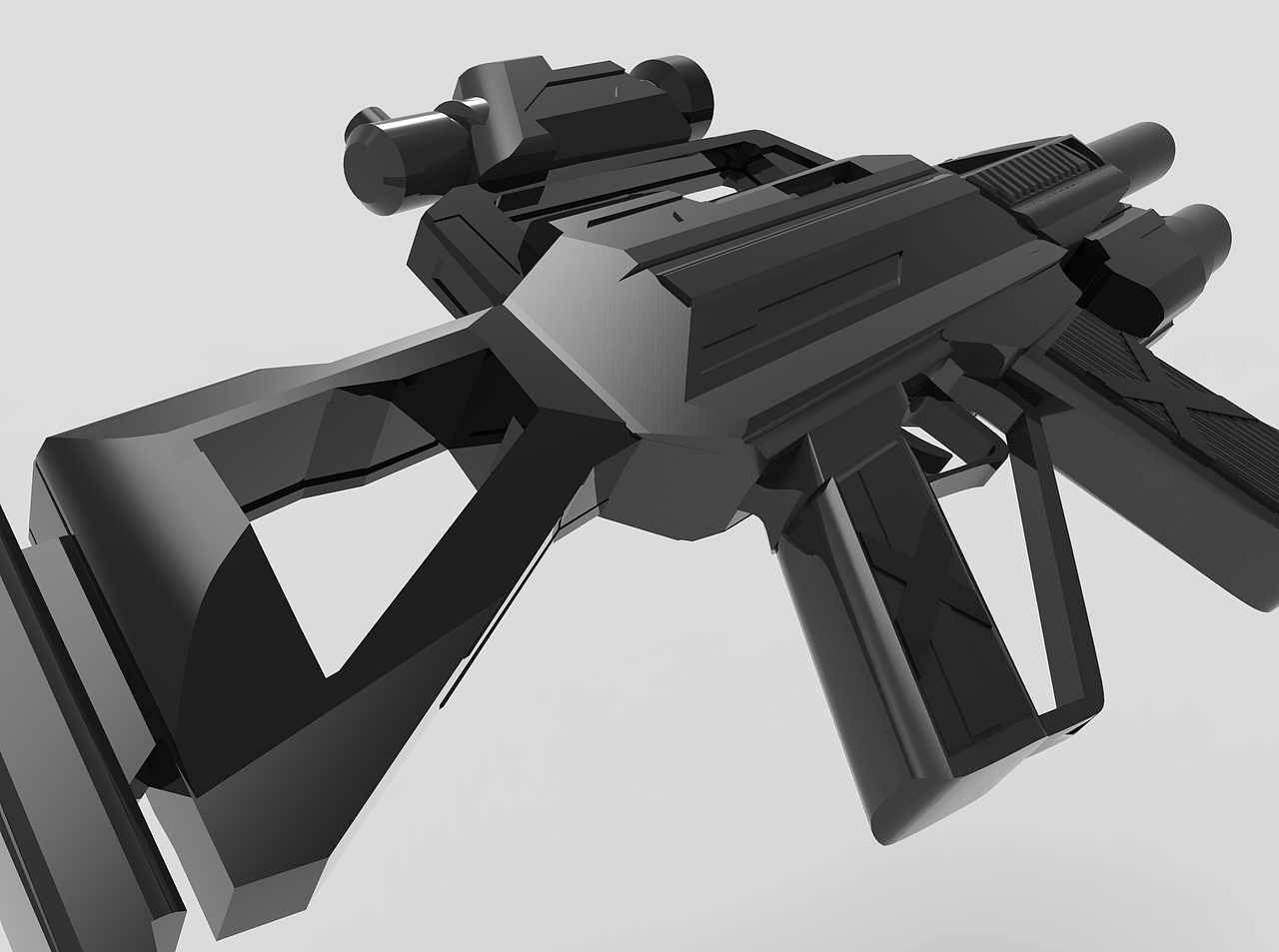 SD-X冲锋枪 吾道原创