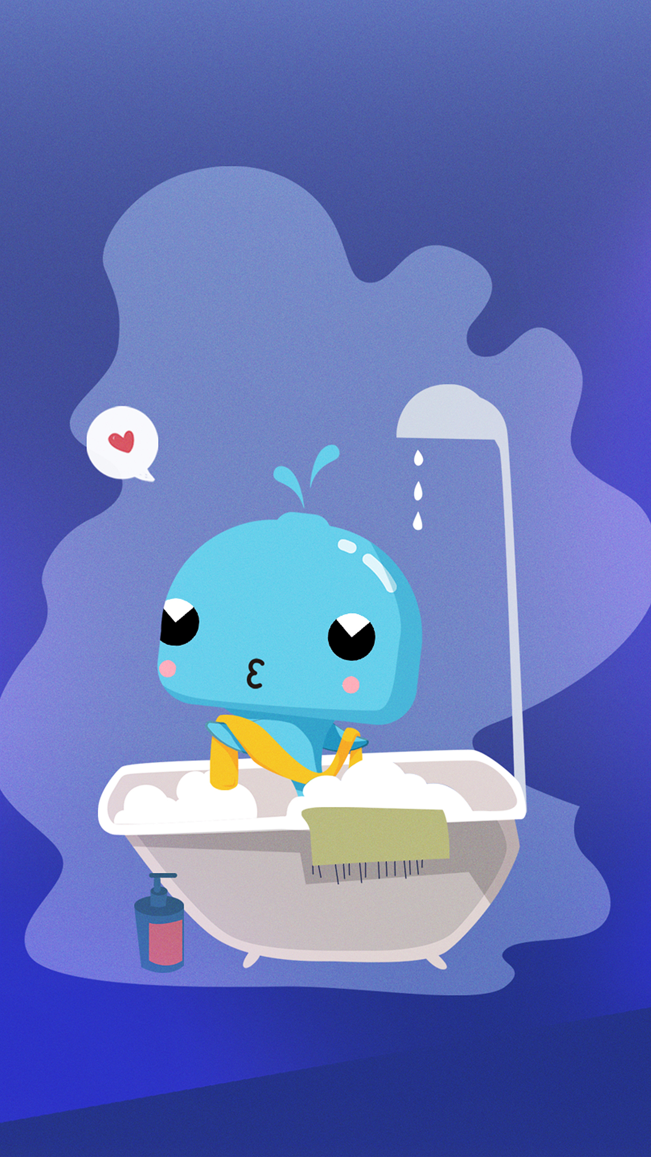 小鲸鱼的爱情（图ZMjEzOTcyMTE2） - 商业插画 - 站酷设计师李世蕾原创素材 - 站酷ZCOOL