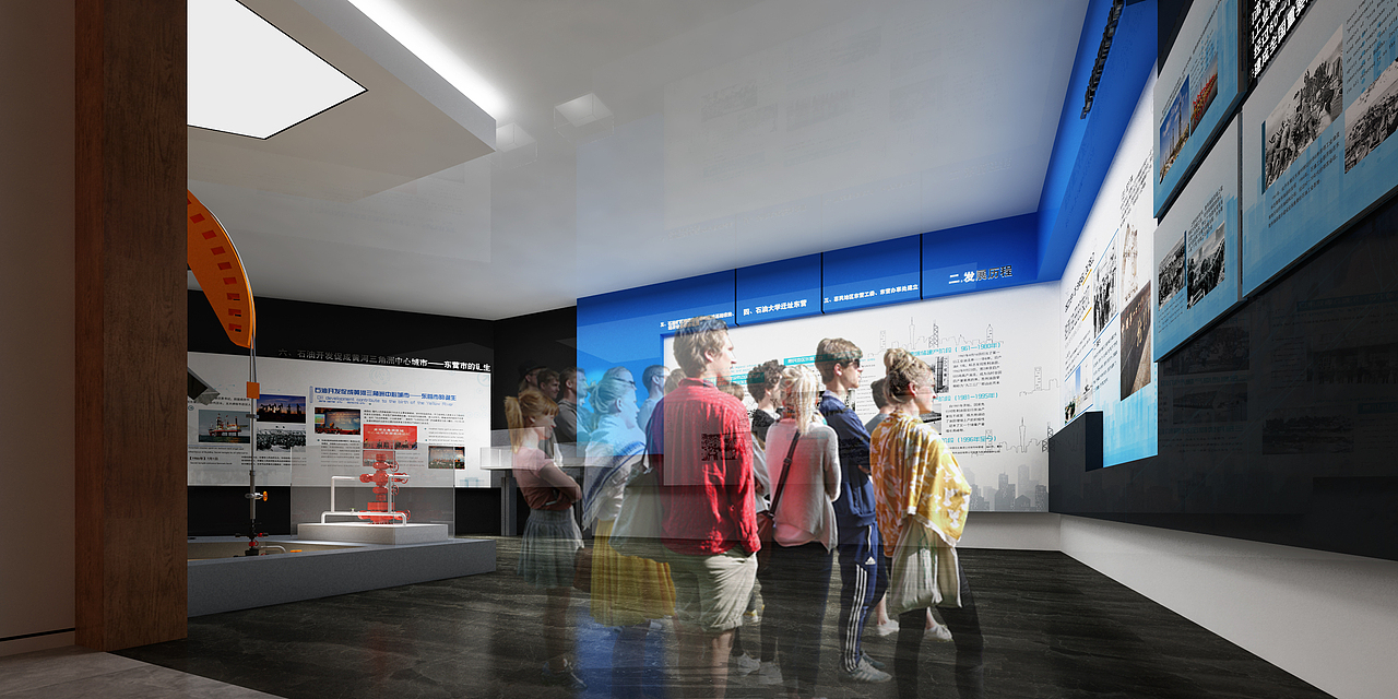 东营区文化展示馆（图ZMjMzOTY1MDMy） - 其他三维 - 站酷设计师易森空间设计原创素材 - 站酷ZCOOL