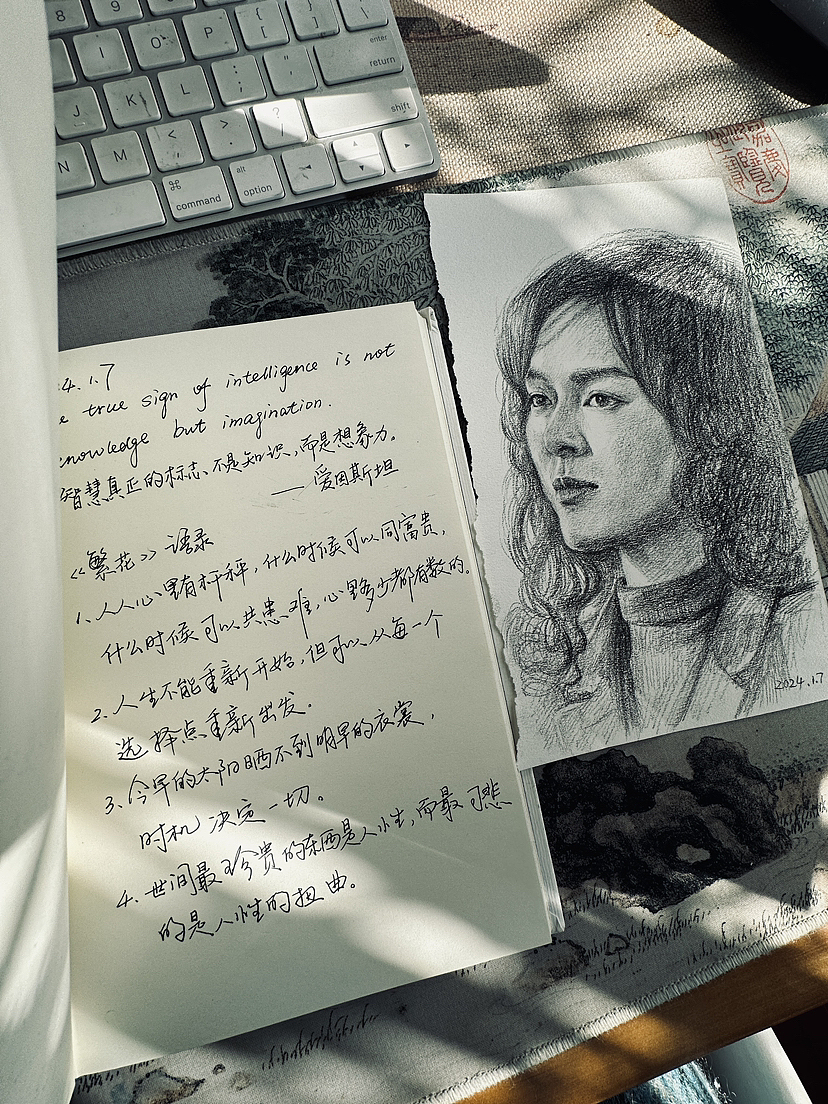 独处的印记-日常写写画画