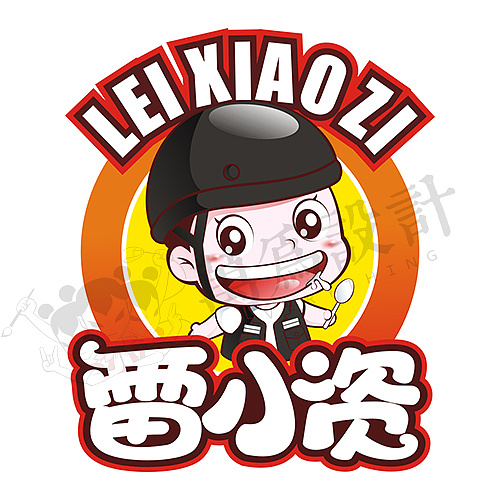 卡通logo-小皮