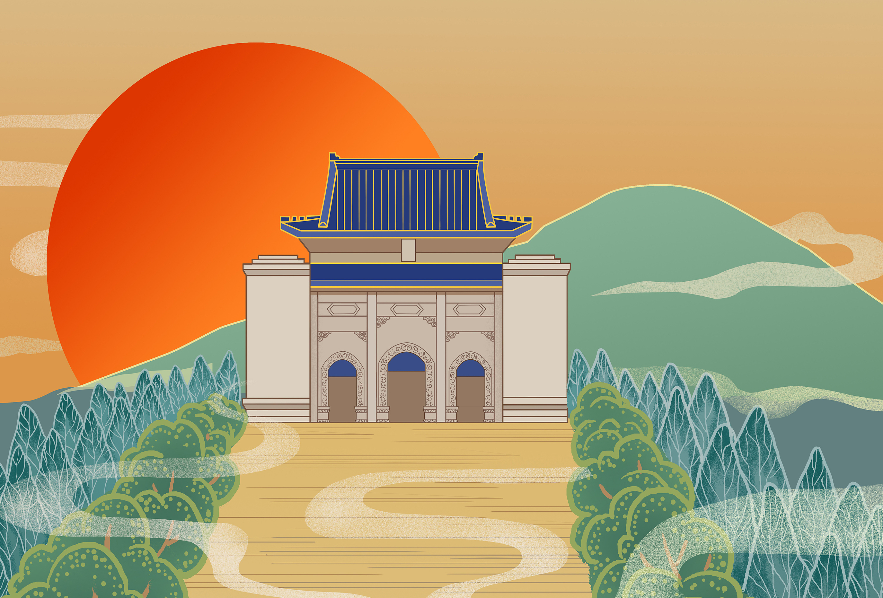 六朝古都--南京