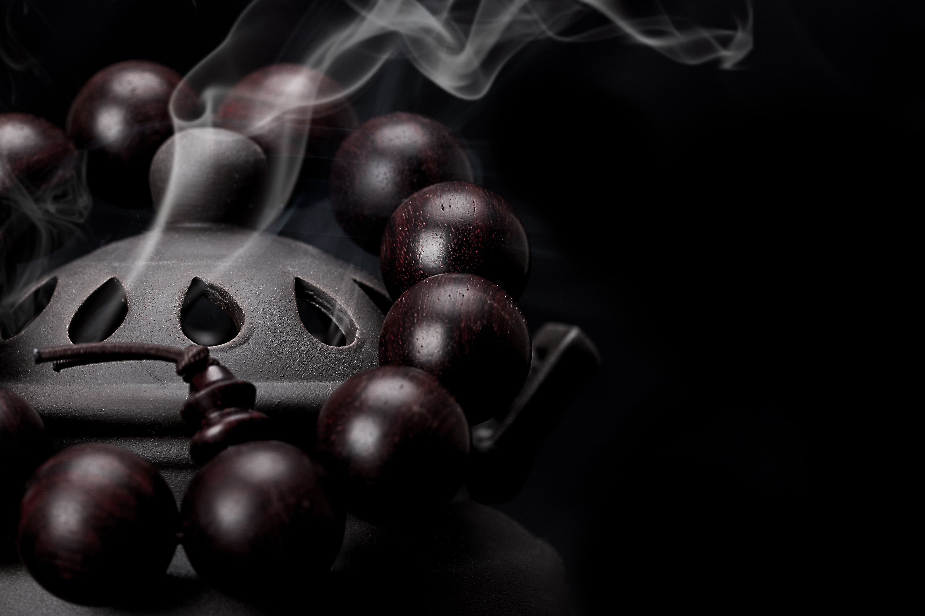 小叶紫檀佛珠摄影