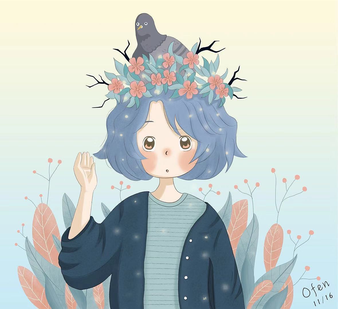 插画（图ZMTgwOTYzOTQ4） - 创作习作 - 站酷设计师Fen304534482原创素材 - 站酷ZCOOL