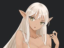 偽厚涂精靈女孩