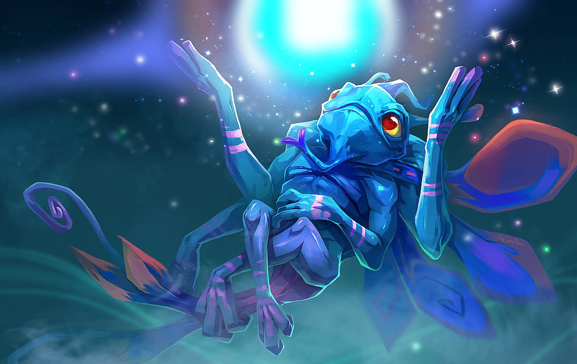 DOTA2英雄壁纸游戏原画插画背景展示