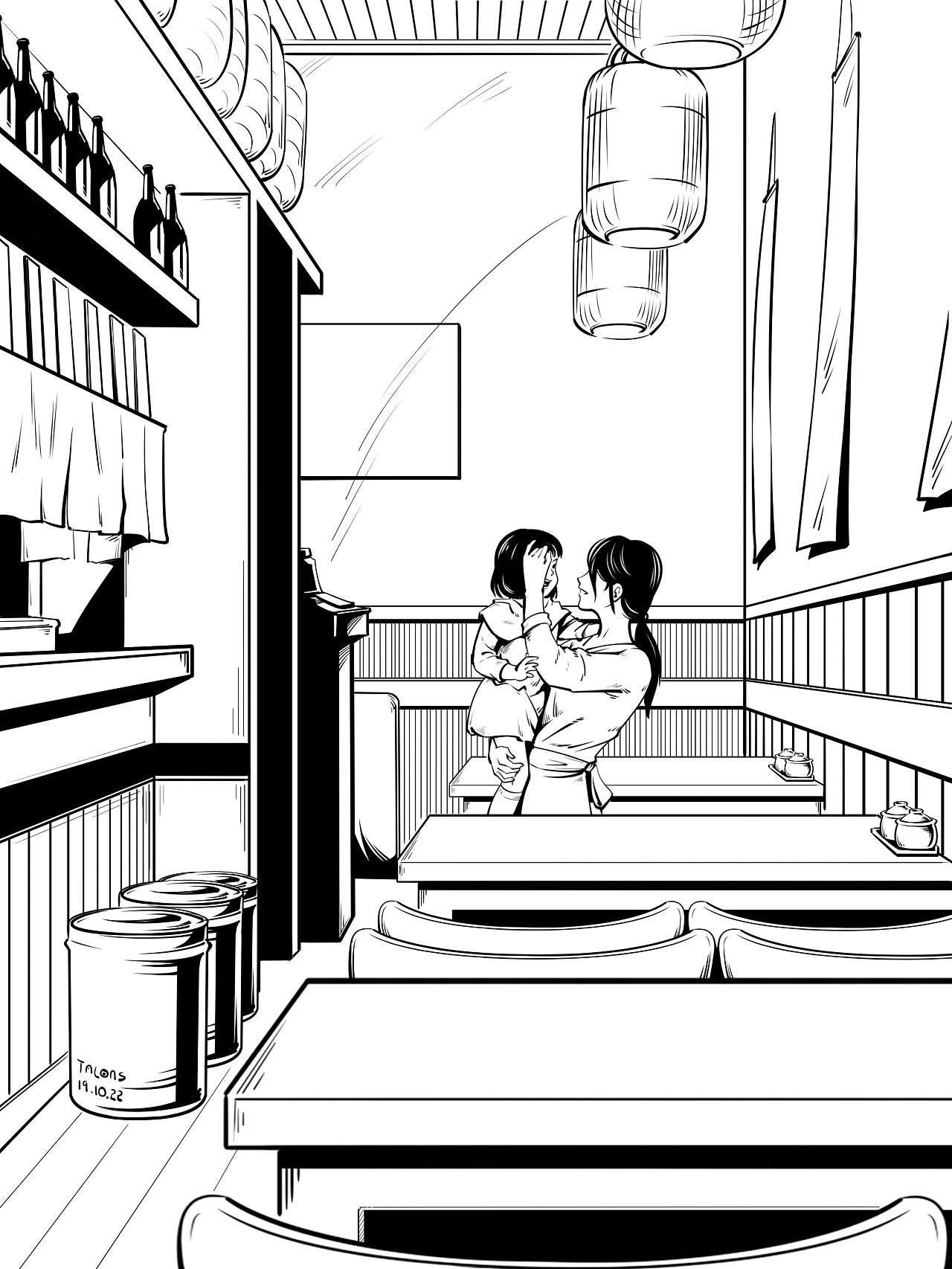 母女|插画|创作习作|宗方文化_绿头鸭 - 原创作品 - 站酷 (zcool)