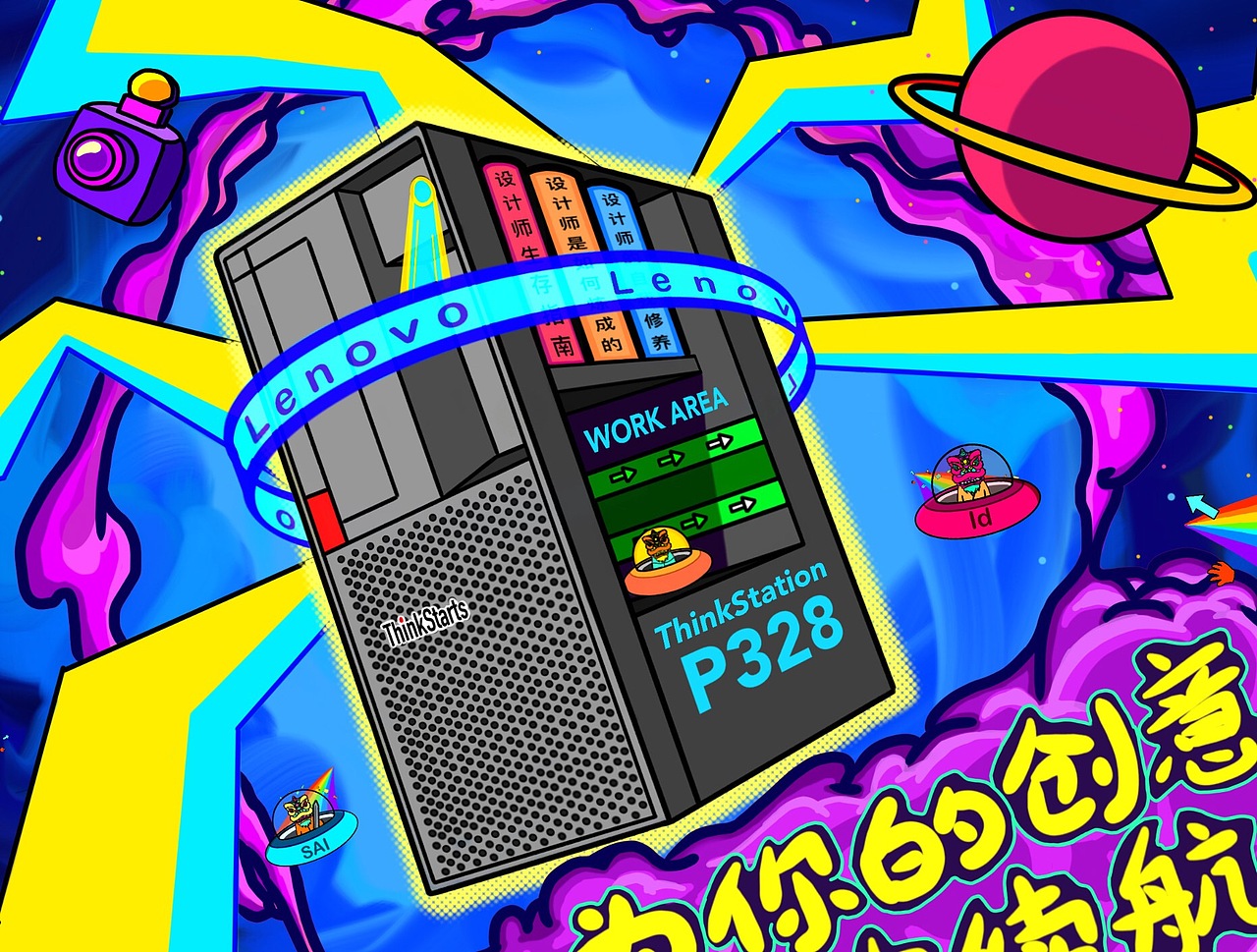 脑洞宇宙设计空间站—全站出击（图ZMTg3NDAxNzI4） - 海报 - 站酷设计师MarianaSky原创素材 - 站酷ZCOOL