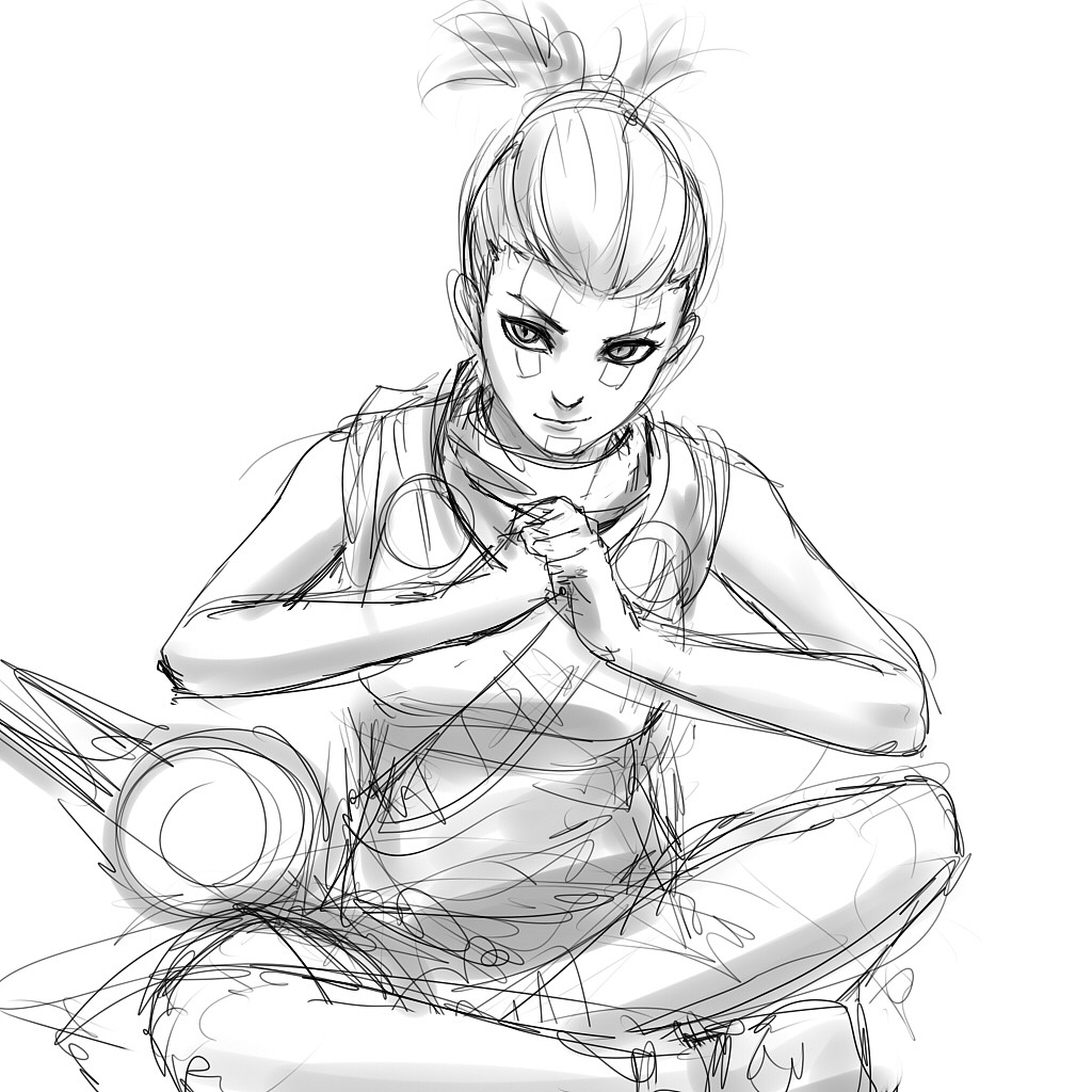 沙皇木木狐狸i阿卡丽狮子狗和螳螂就是英雄的性转啦版权徐州/插画师/8