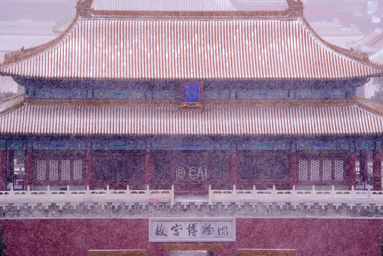 紫禁城初雪（图ZMjc2ODE1MDE2） - 风光摄影 - 站酷设计师无忌老单原创素材 - 站酷ZCOOL