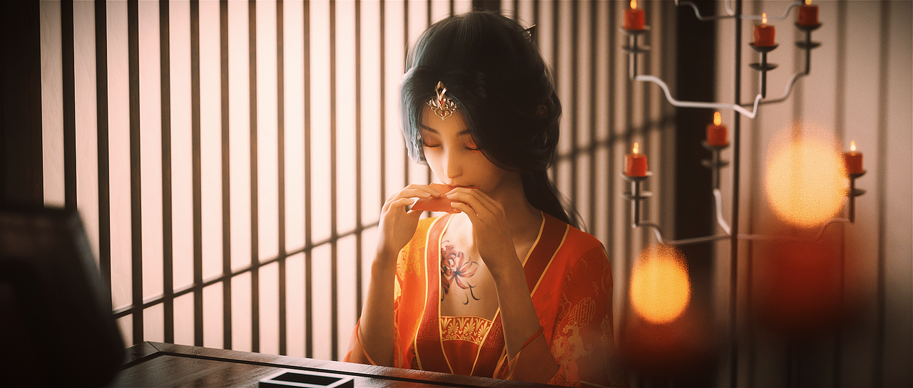 江城子 初夜含娇入洞房