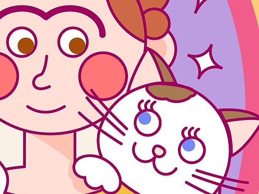 矢量插画——名画重绘