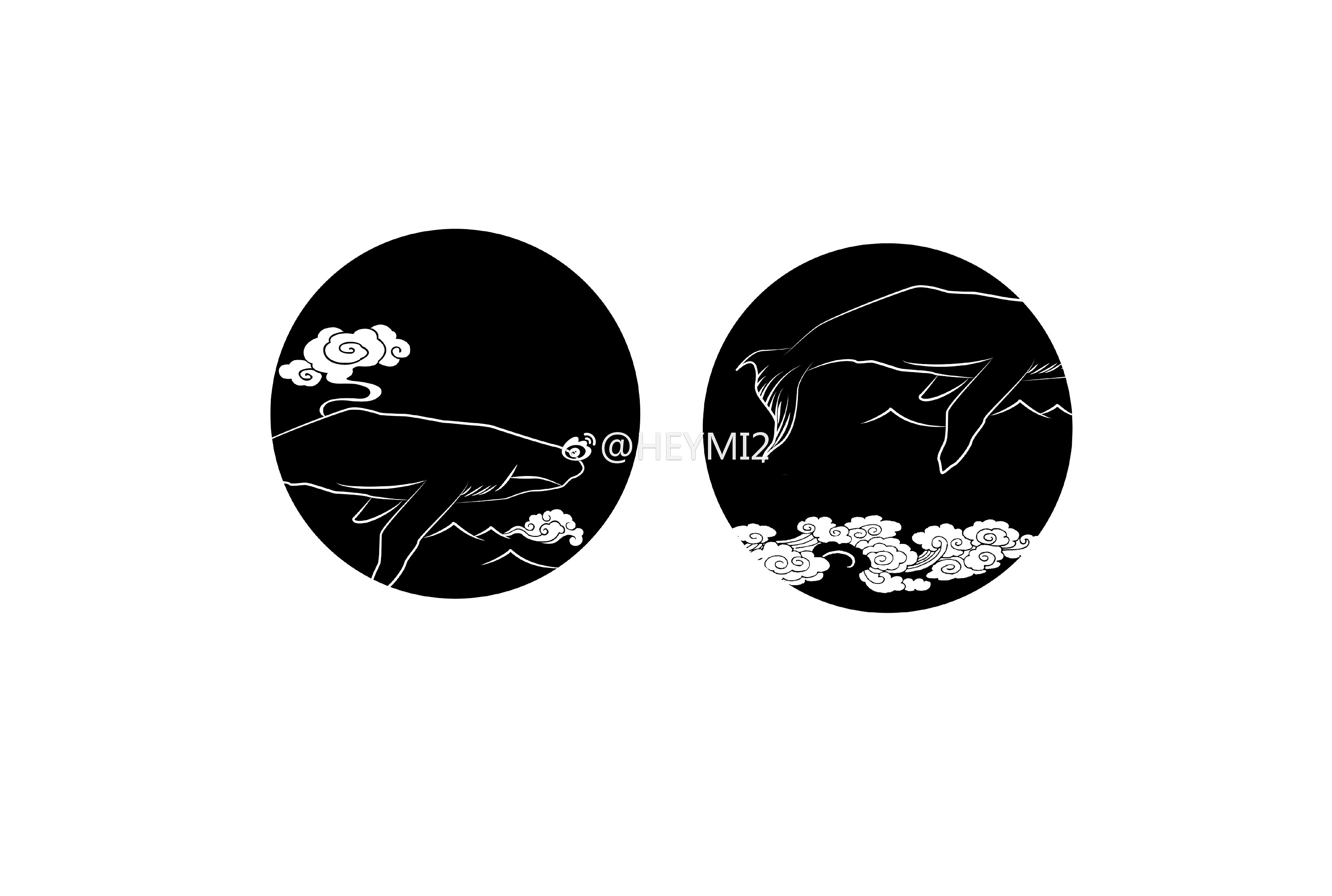 鲲|平面|图案|丙申中七 - 原创作品 - 站酷 (zcool)