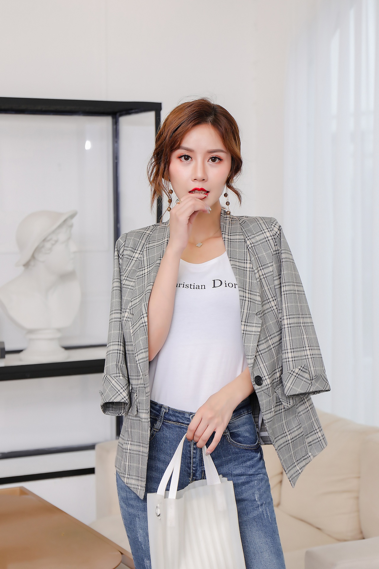 女装淘宝拍照服装拍摄羽绒服棉服拍摄