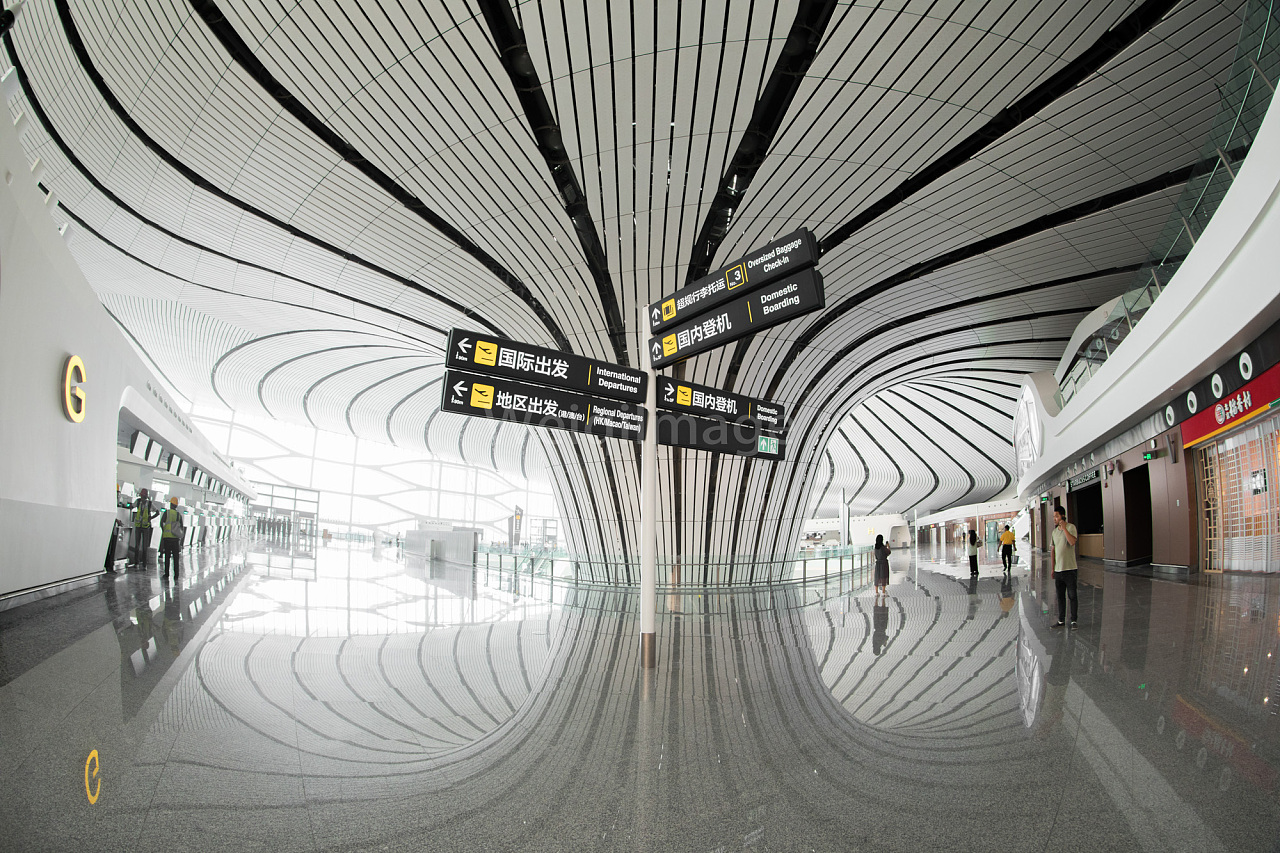 北京大兴国际机场航站楼|摄影|环境/建筑摄影|weiqiimage - 原创作品 