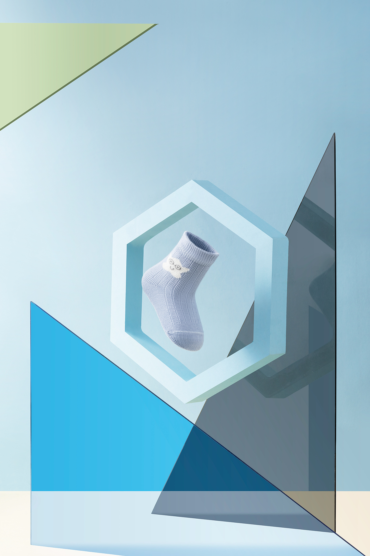 袜子拍摄婴儿袜子儿童袜子袜子创意图杭州产品拍摄