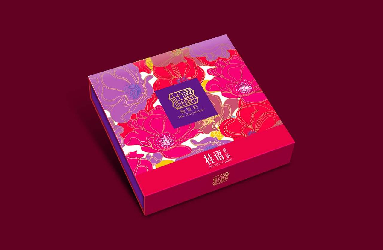 巨灵设计：香港桂语轩时尚月饼包装礼盒