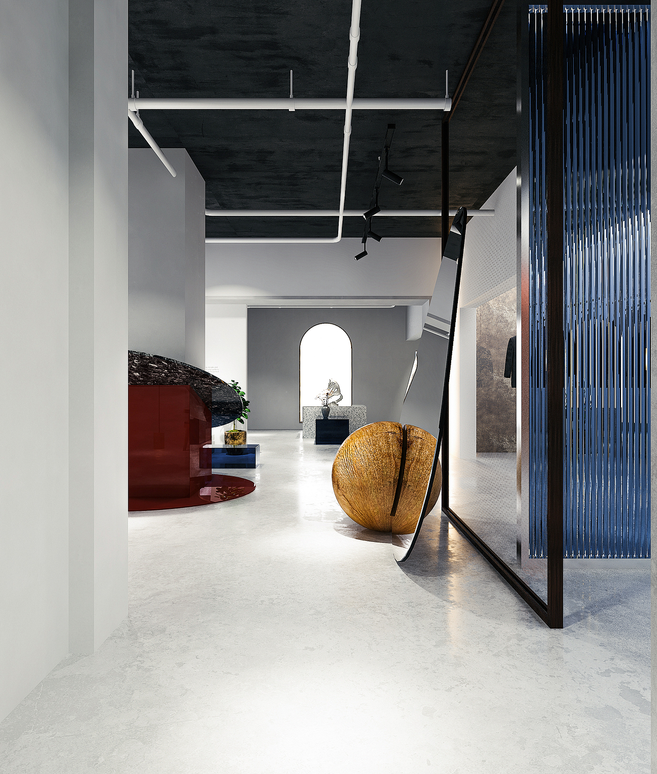 服装展厅设计&表现