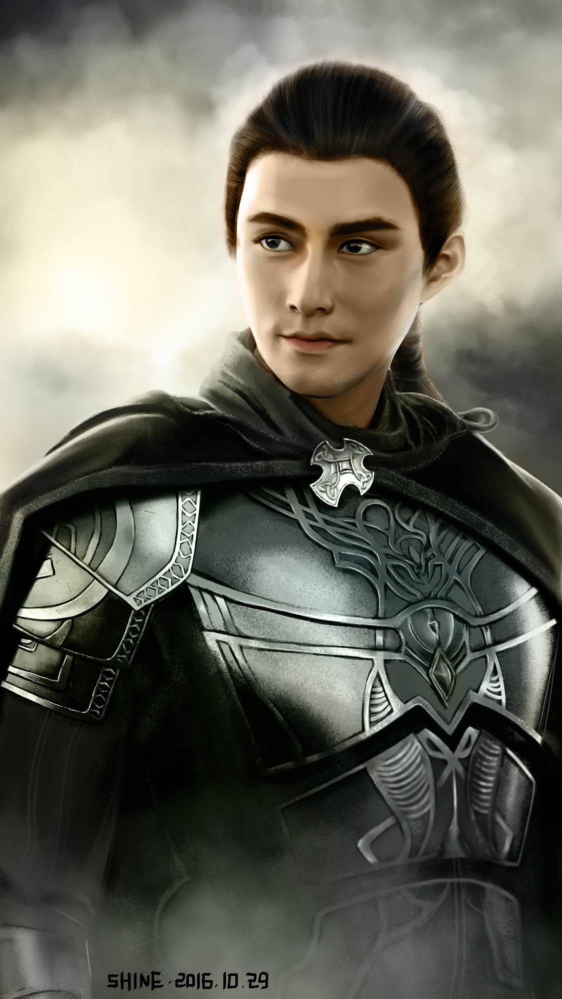 【画他个地老天荒】手绘爵迹鬼山缝魂|插画|创作习作|luckyshine