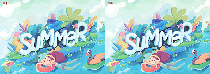summer（图ZMTExNzk3ODM2） - 创作习作 - 站酷设计师乌云边的幸福线原创素材 - 站酷ZCOOL