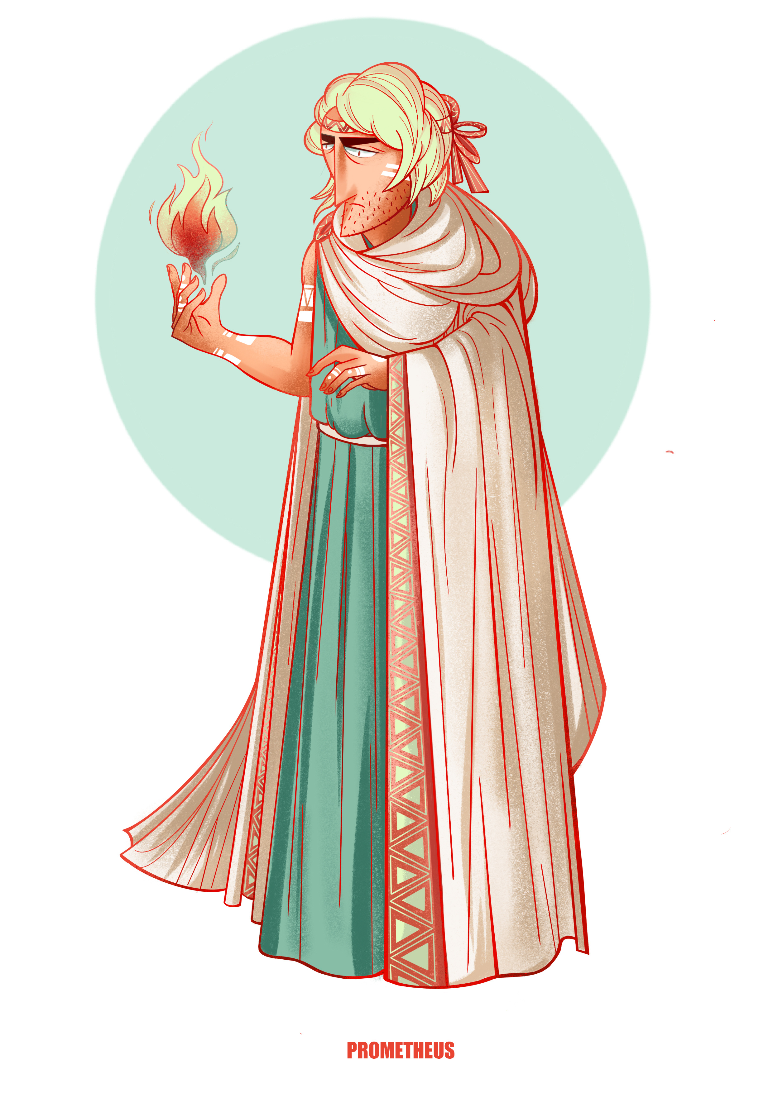 希腊神话character design