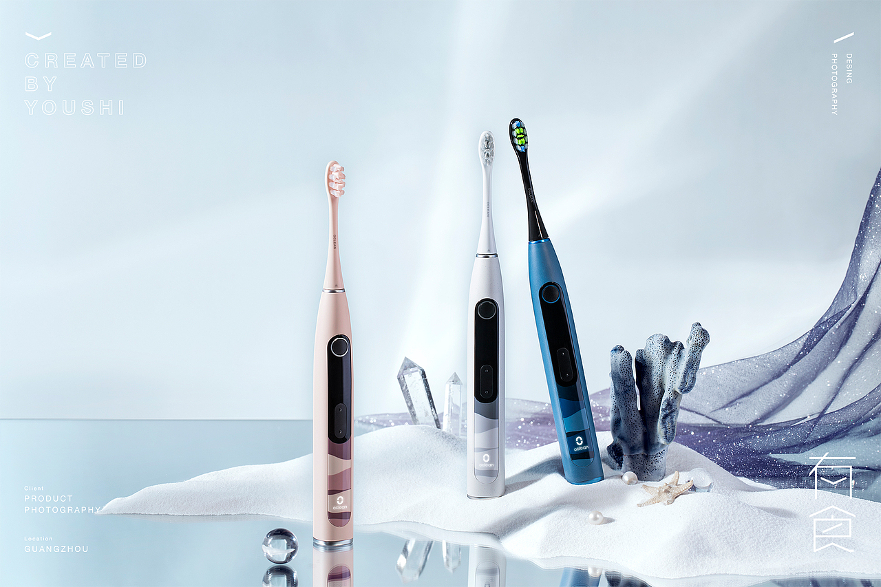 oclean欧可林电动牙刷拍摄70有食