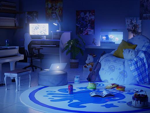 現(xiàn)代臥室場景（個人主頁-ZNTc2MDY3OTI=） - 游戲原畫 - 站酷設(shè)計師出謀畫策原創(chuàng)素材 - 站酷ZCOOL