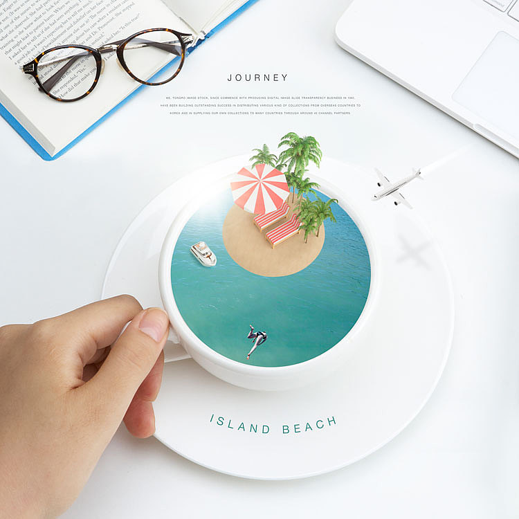 创意PS下午茶咖啡旅行度假休闲生活平面广告海报设计（图ZMjUwODU1MTQ4） - 海报 - 站酷设计师海爆君原创素材 - 站酷ZCOOL