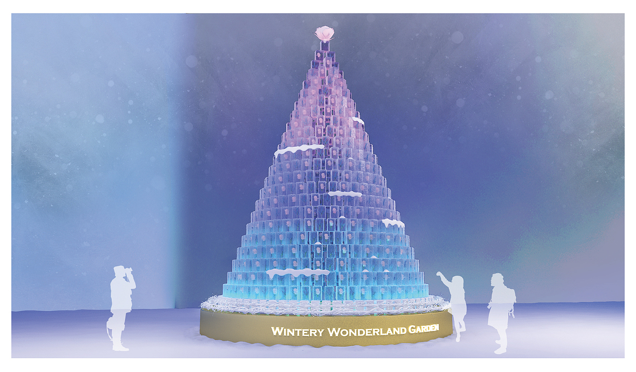 [祥云小镇]梦幻冰雪花园-极地缤纷 浪漫绽放（图ZMTM2Nzc1NjQw） - 展陈设计 - 站酷设计师Wonco原创素材 - 站酷ZCOOL
